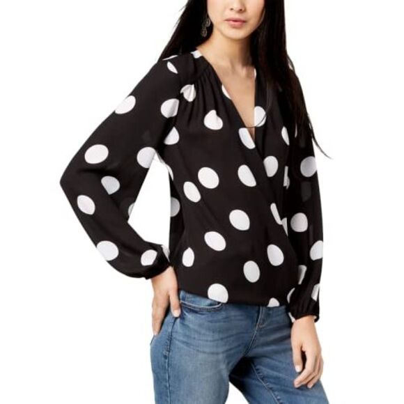 INC International Concepts Surplice Top - Picture 2 of 4